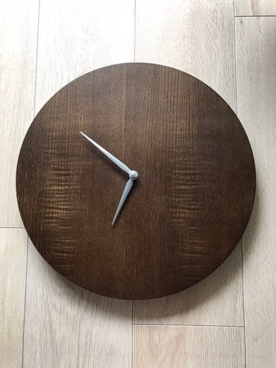 最終価格！掛け時計　ウォルナット