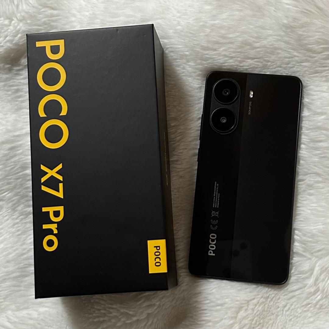 Xiaomi POCO X7 Pro 8GB+256GB ブラック
