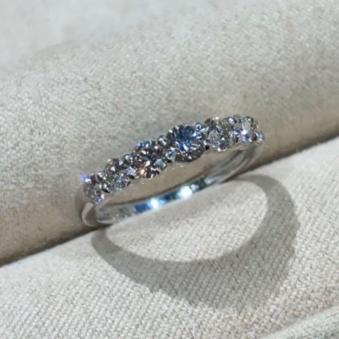 PT900ハーフエタニティリング 12号