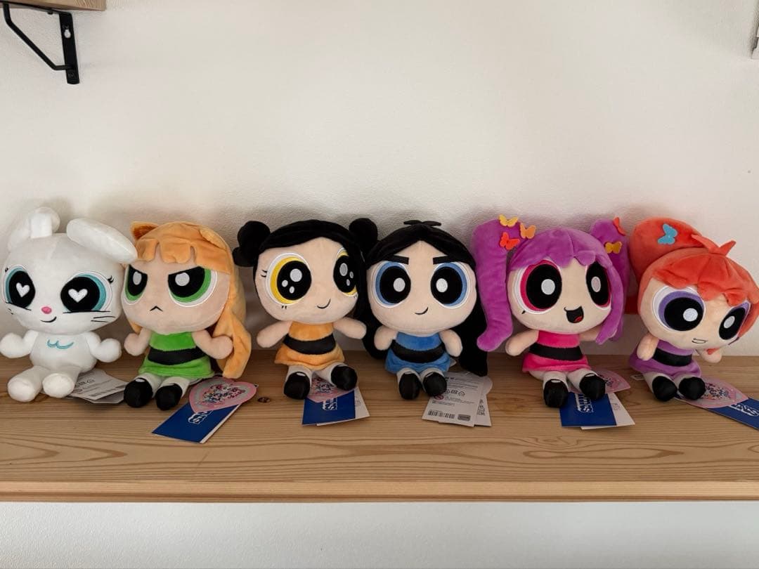 NEWJEANS パワーパフガールズ ぬいぐるみ 6体セット　パワパフ