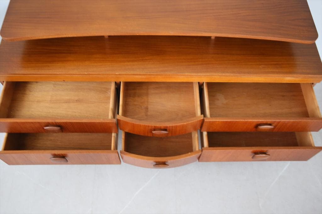 英国アンティークStonehill製サイドボード/木製机テレビ台(91-133)