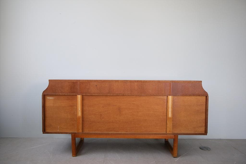 英国アンティークStonehill製サイドボード/木製机テレビ台(91-133)