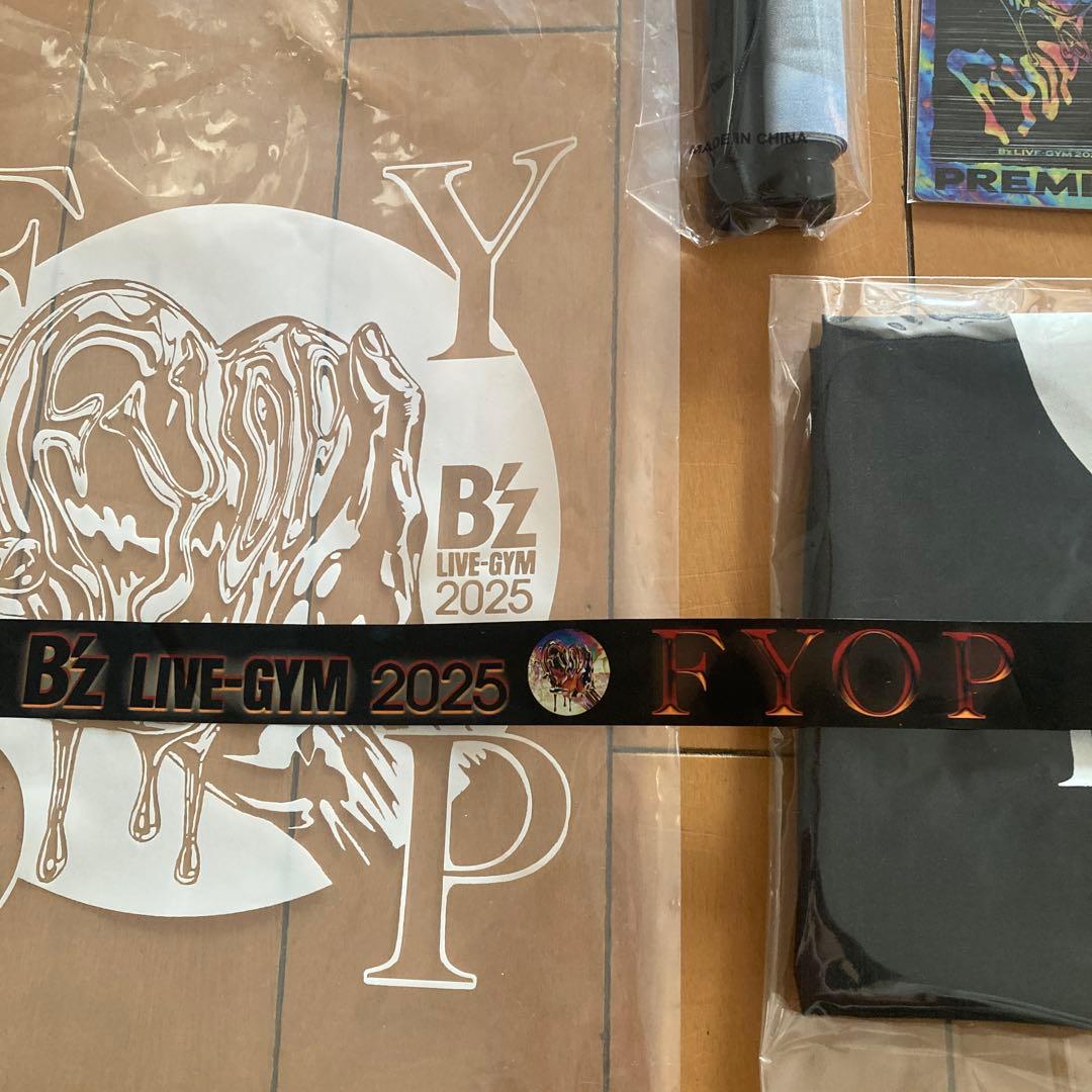 【銀テープ付】B'z LIVE-GYM 2025 FYOP プレミアム席グッズ