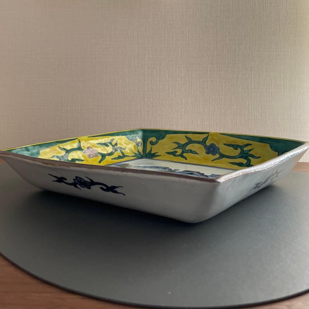 京焼　清水焼　京泉窯　大皿