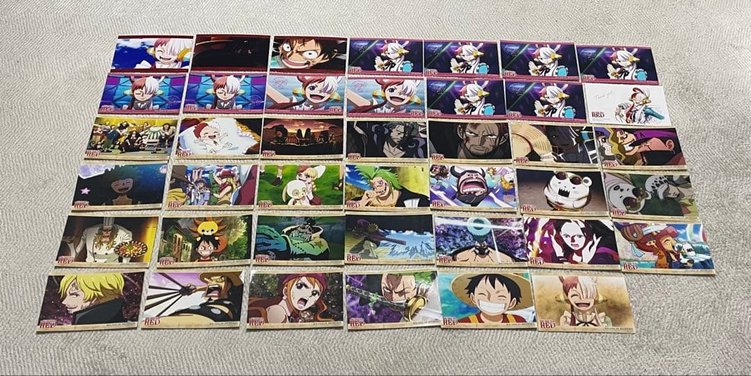 ワンピース RED ブロマイド　まとめ売り