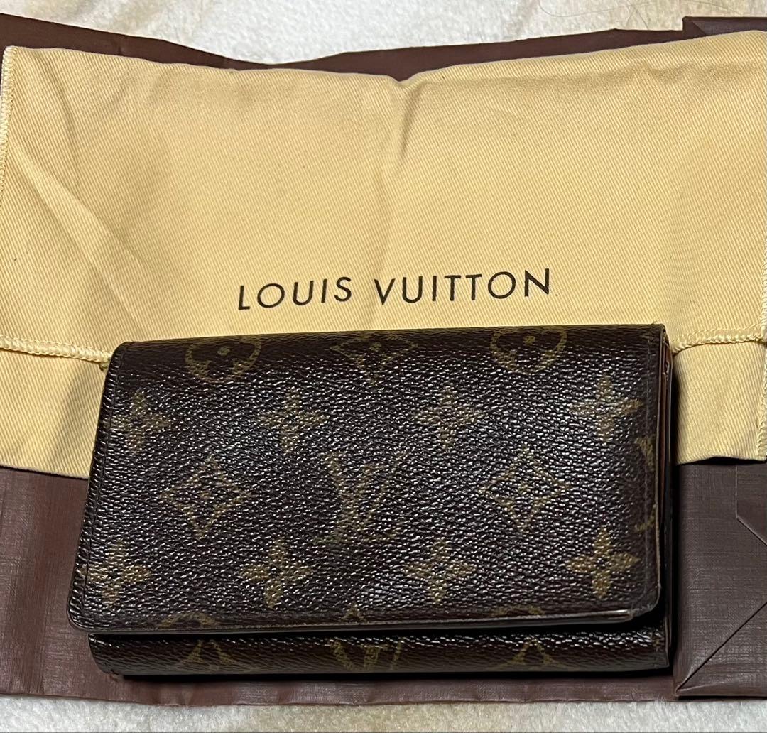 【週末限定sale】ルイヴィトンポルトモネトレゾ−ル二つ折財布　美品