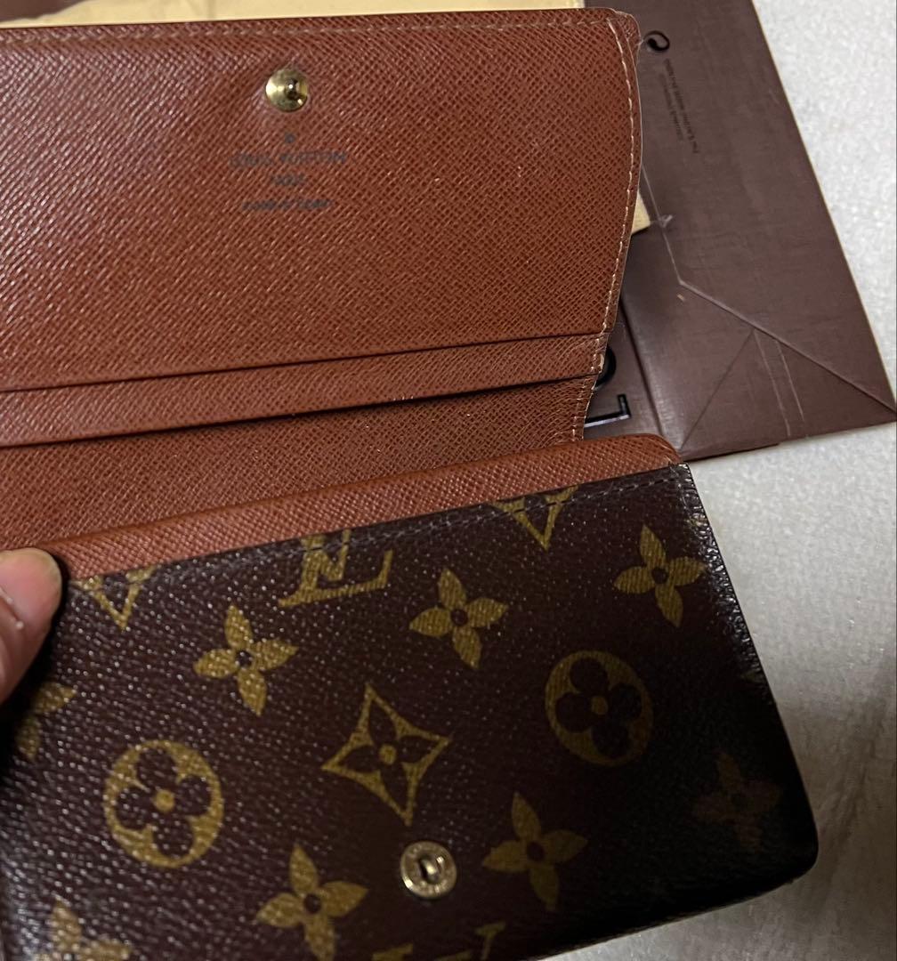 【週末限定sale】ルイヴィトンポルトモネトレゾ−ル二つ折財布　美品