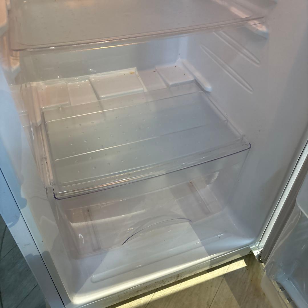 ホワイト 冷蔵庫 上下二段式