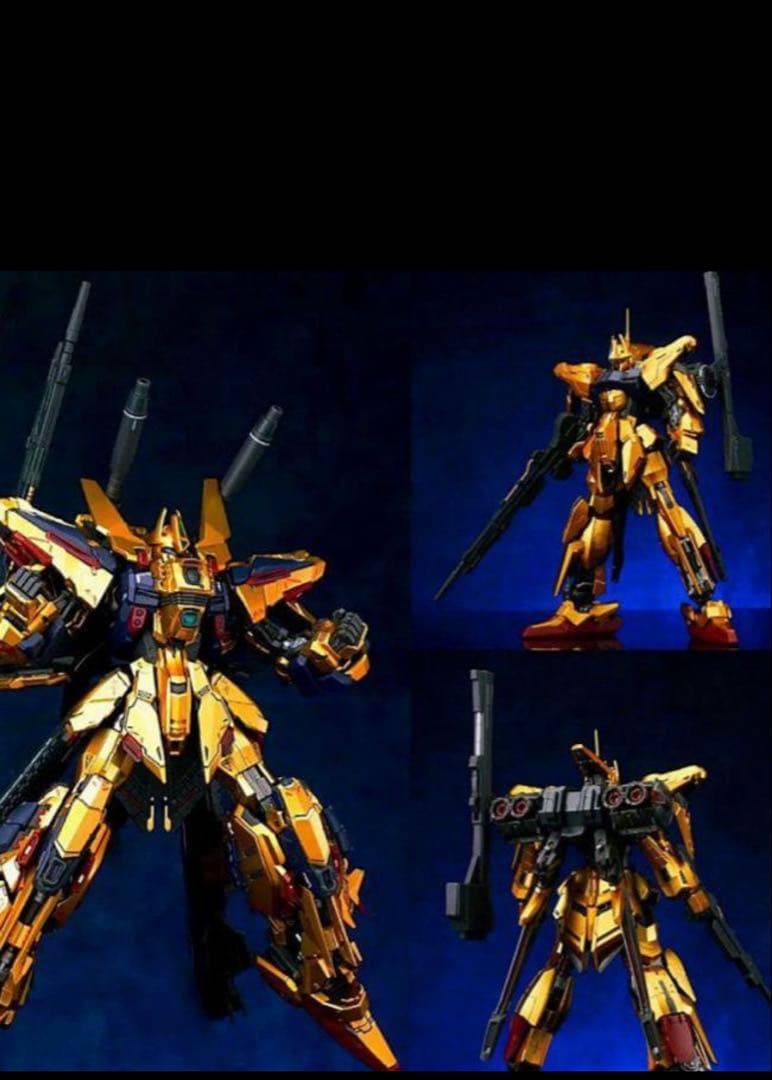 神馬模型　1/100 黄金武士 ダイキャスト　海外製　フルアーマー百式改タイプ