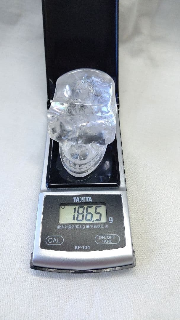 特大クリスタルスカル 水晶髑髏 天然石加工品 オーパーツ マヤ アステカ インカ
