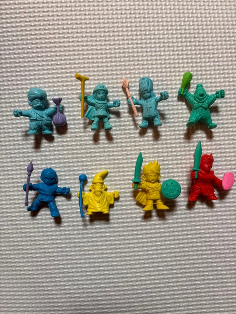 昭和レトロ 消しゴム ドラクエ 3 コレクションフィギュア キン消し フルコンプ