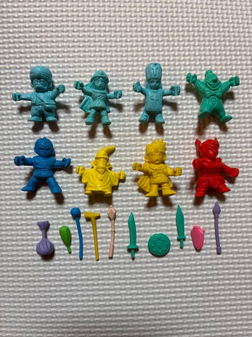 昭和レトロ 消しゴム ドラクエ 3 コレクションフィギュア キン消し フルコンプ