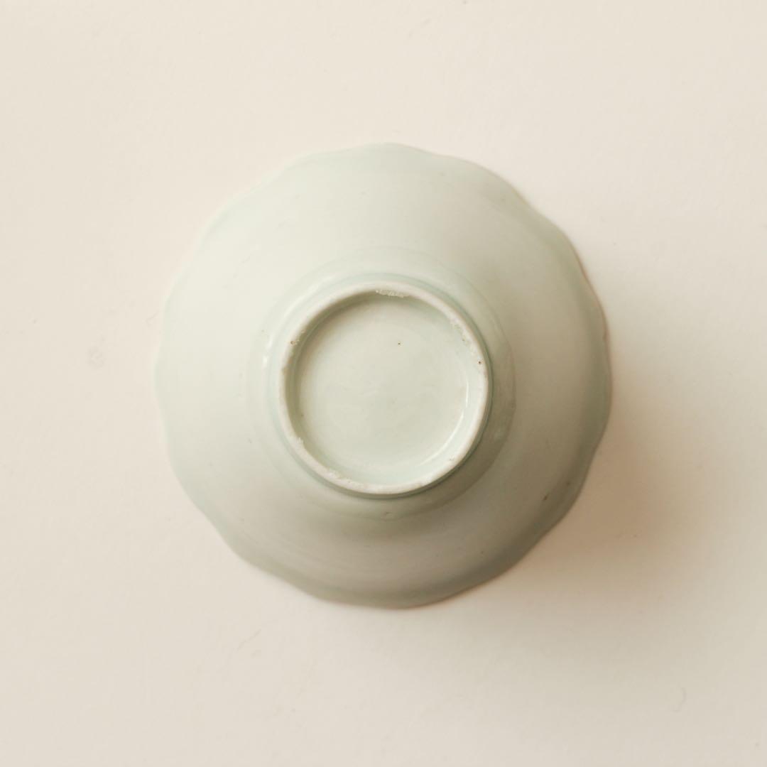 古伊万里　伊万里　江戸　白磁　向付　輪花　酒器