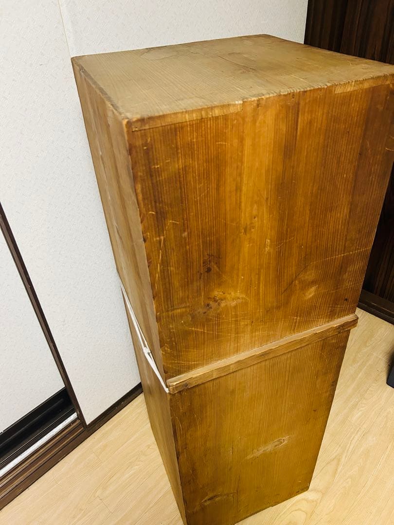 輪島塗 脚付き御膳 10枚揃 鯉蒔絵 黒塗 木箱付　古漆器