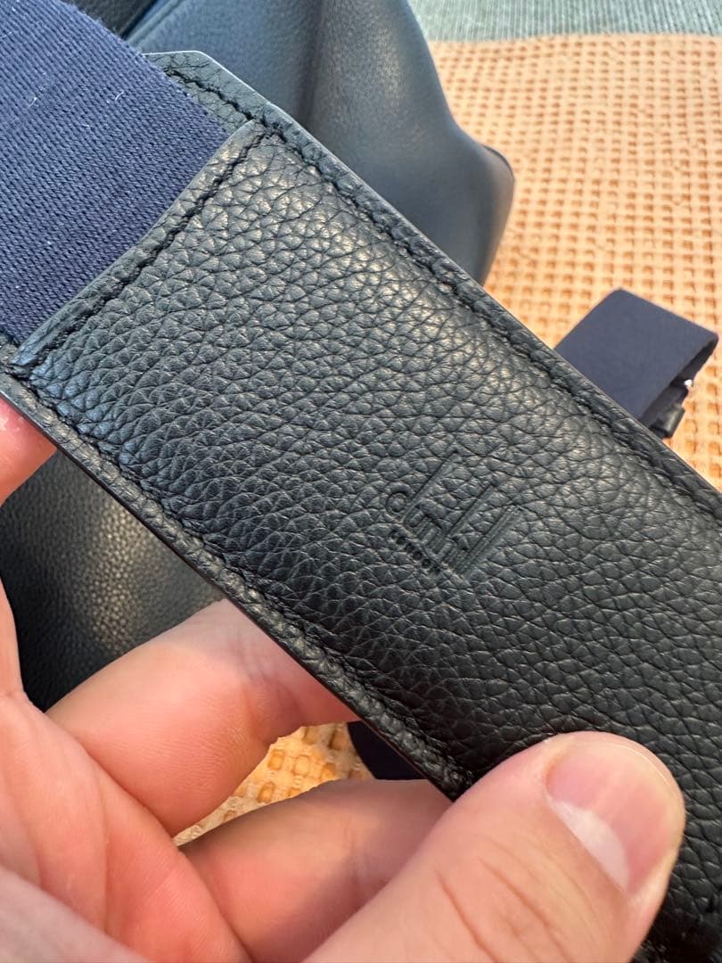 ダンヒル‼️ブリーフケース⭐️2WAY⭐️ブラック‼️定価300000円⭐️シボ革