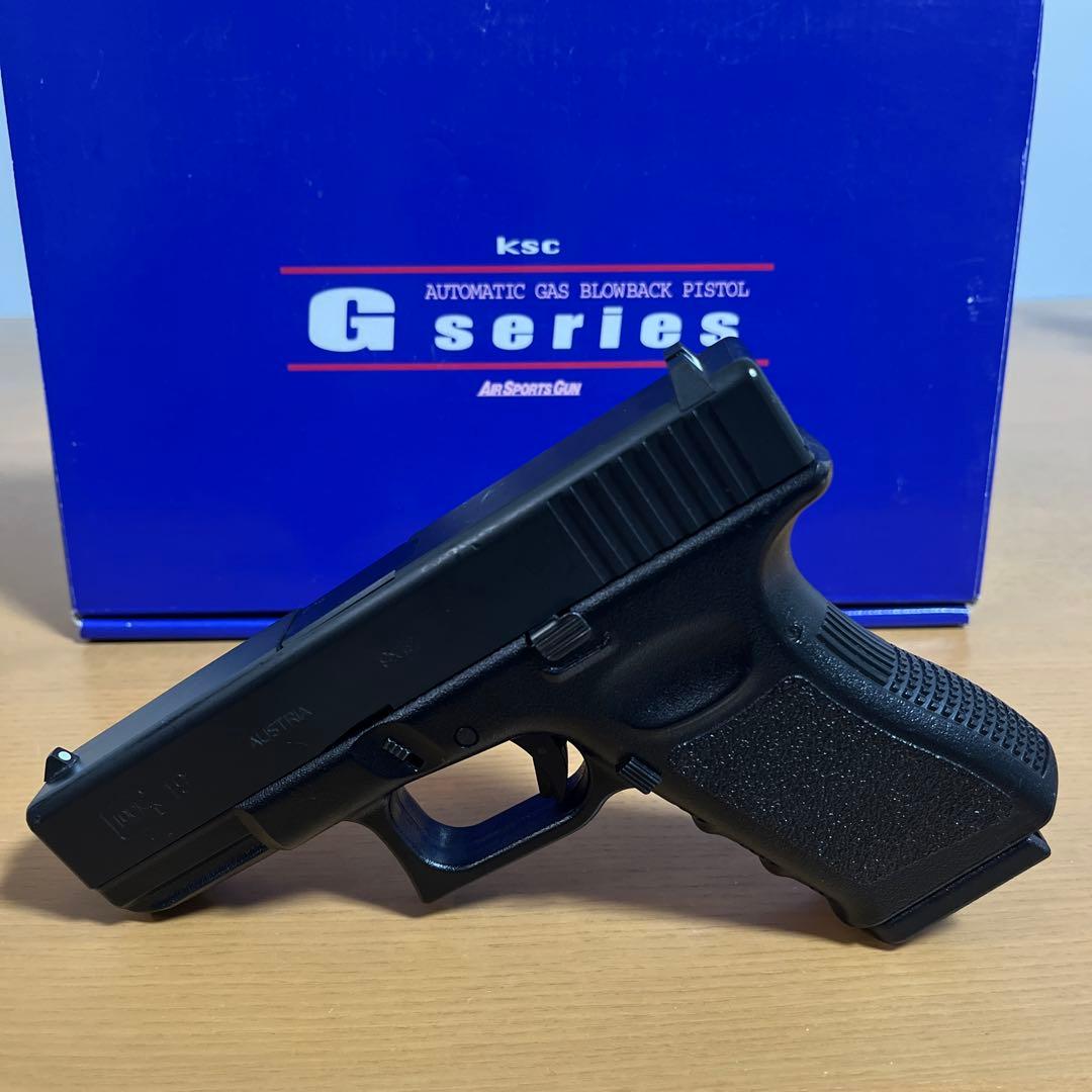 KSC グロック19 スライドHWガスブローバックガン