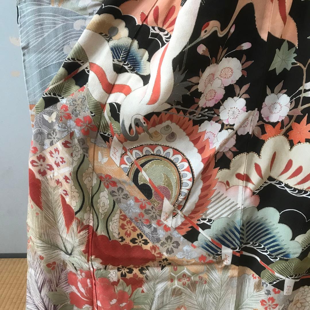 昔のアンテーク振袖