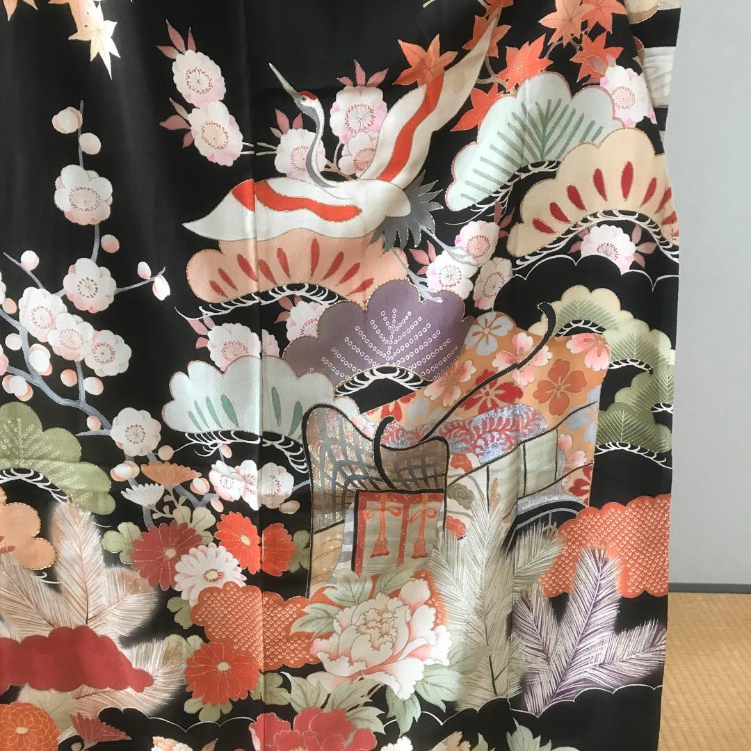 昔のアンテーク振袖