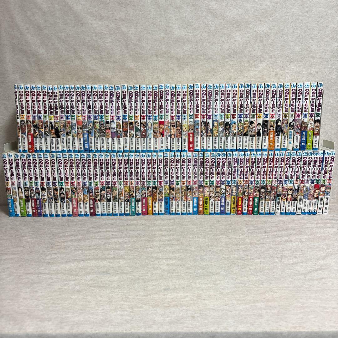 ONE PIECE ワンピース 1〜107巻+0巻　※送料無料　即購入可