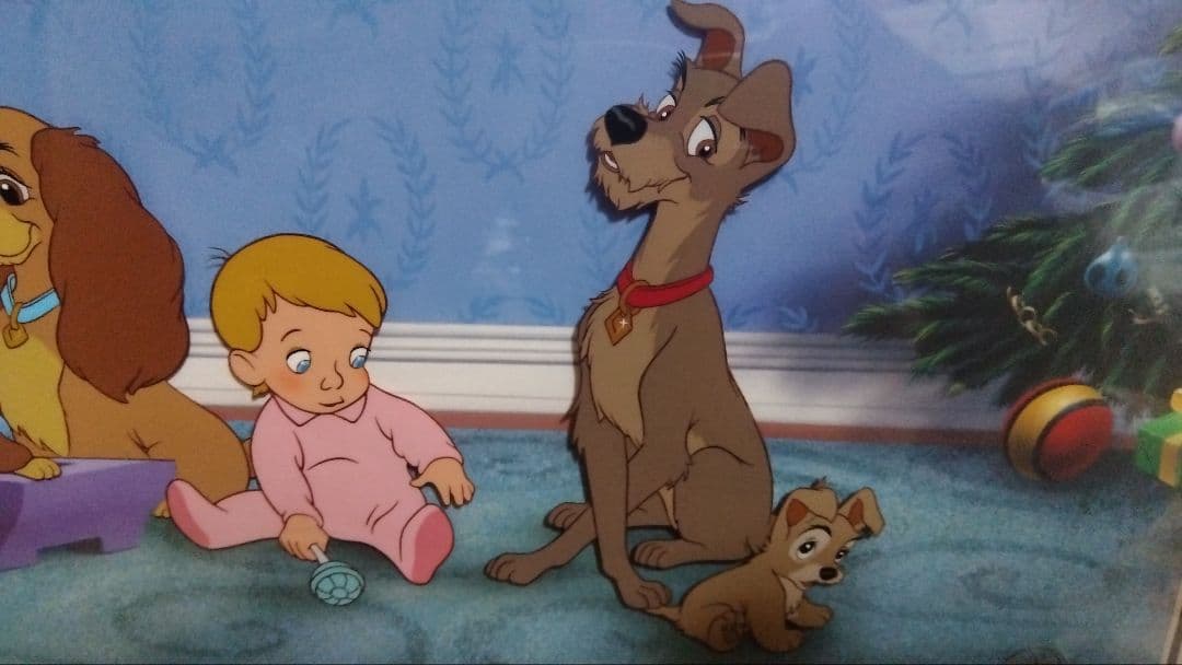 ディズニー　セル画　レディー＆トランプ