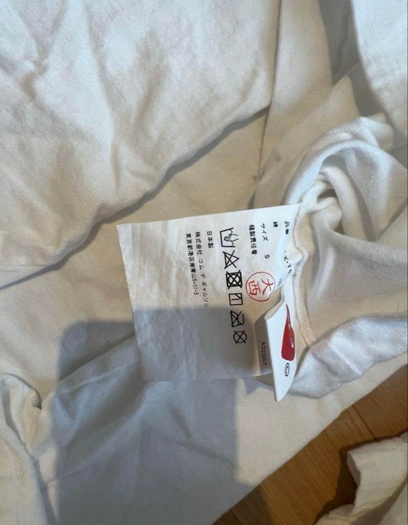 PLAY COMME des GARCONS スタッズ　ブラックハートTシャツ