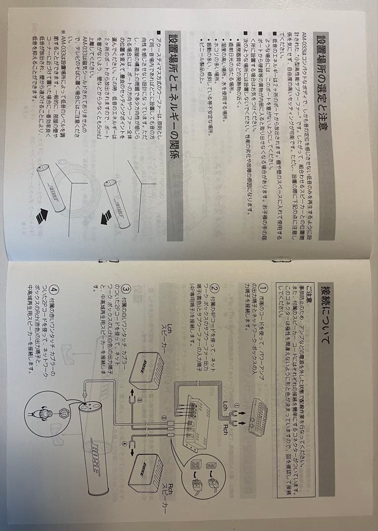 BOSE ACOUSTIMASS CANNON サブウーファー