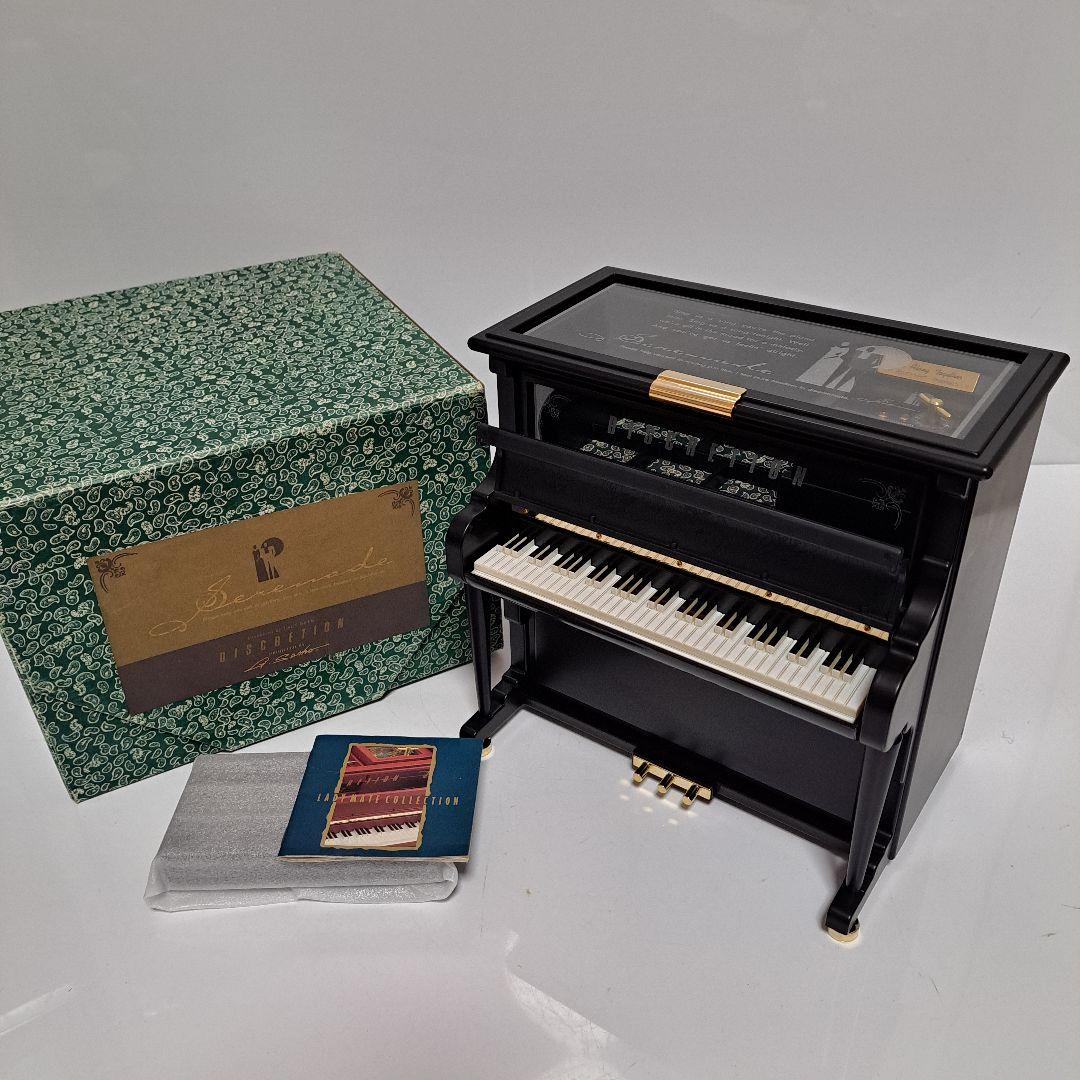 未使用　ビアノ型　ジュエリーボックス　小物入れ　オルゴール付き