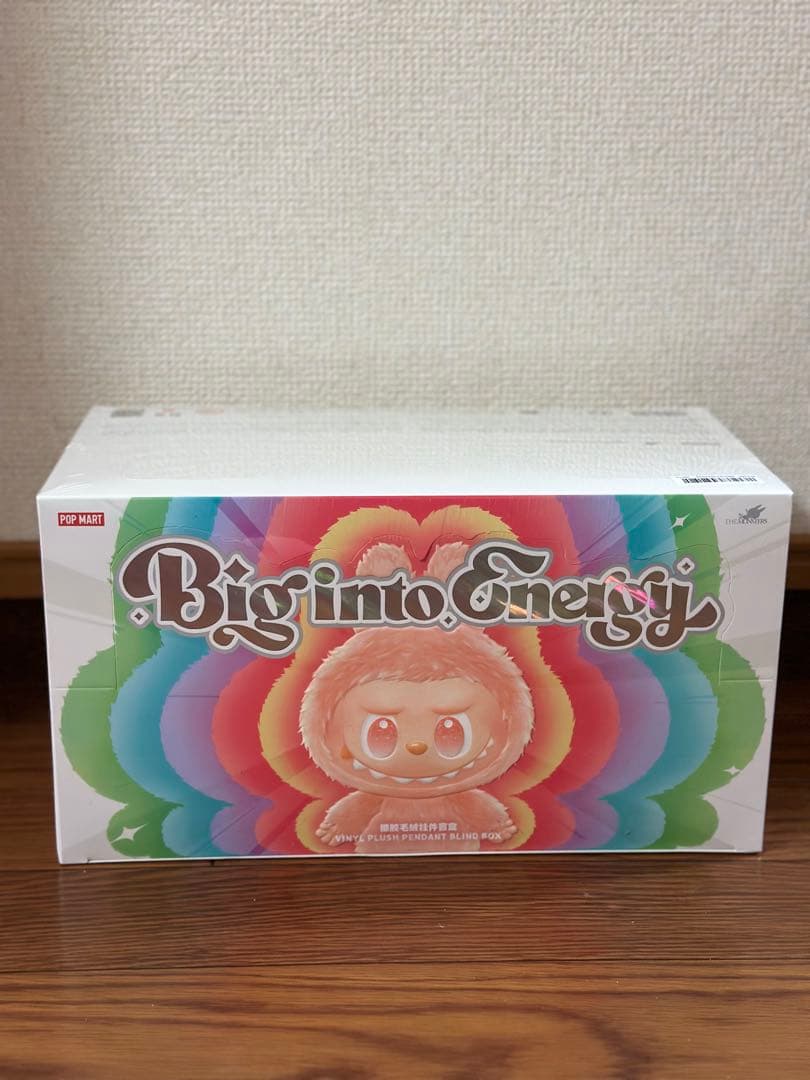 ポップマート LABUBU Big into Energy 1セットシュリンク付