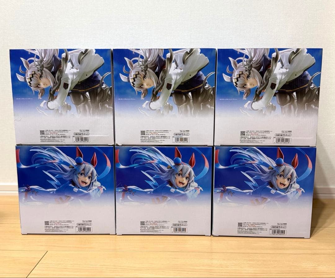 ウマ娘 シンデレラグレイ タマモクロス オグリキャップ フィギュア 6点セット
