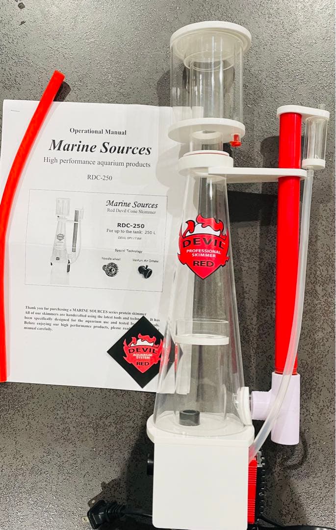 Red Devil プロテインスキマー　レッドデビル　説明書付き　未使用