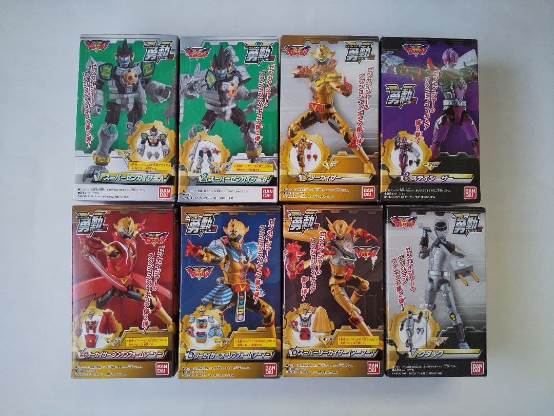 機界戦隊ゼンカイジャー フィギュア 玩具 食玩