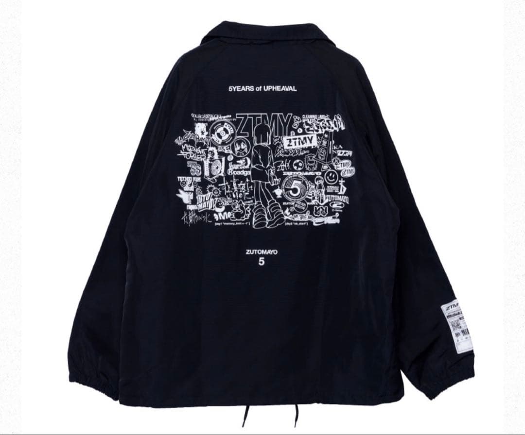 ずとまよ　ZTMY 5th COACH JACKET 5TH コーチジャケット