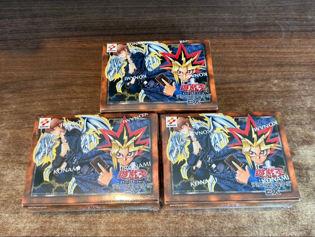 遊戯王　25th決闘者伝説　EXデッキ 3箱セットシュリンク付き