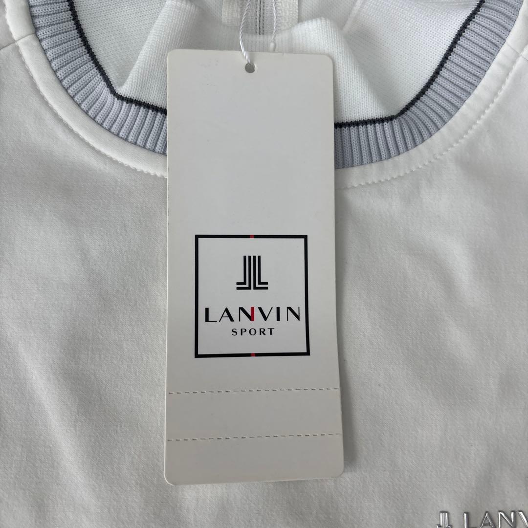 新品未使用　LANVIN SPORT モックネック　ホワイトカットソー　38