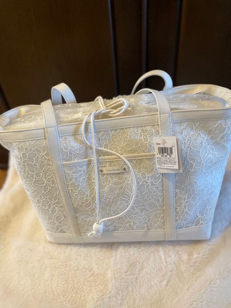 【新品未使用タグ付き】Luxe Birdieレースメッシュキャリー　S