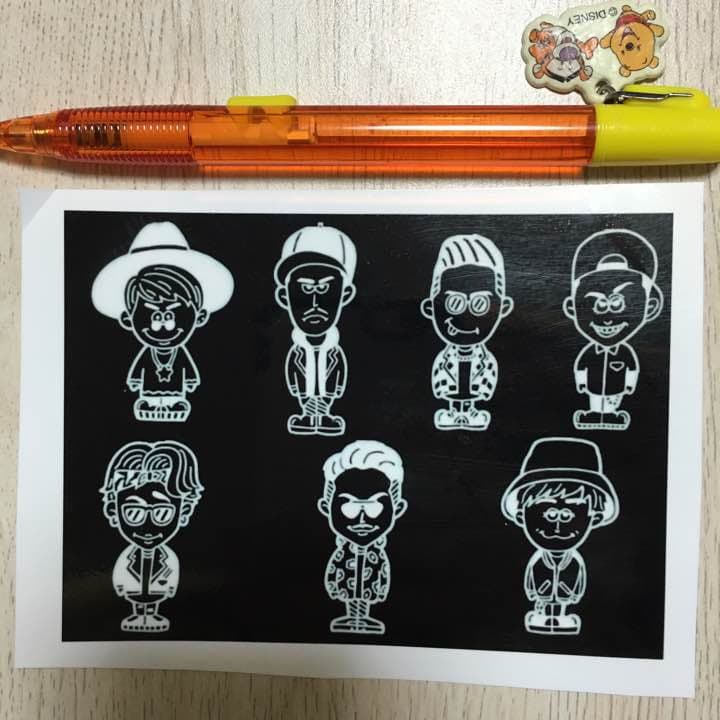 GENE@tステッカー