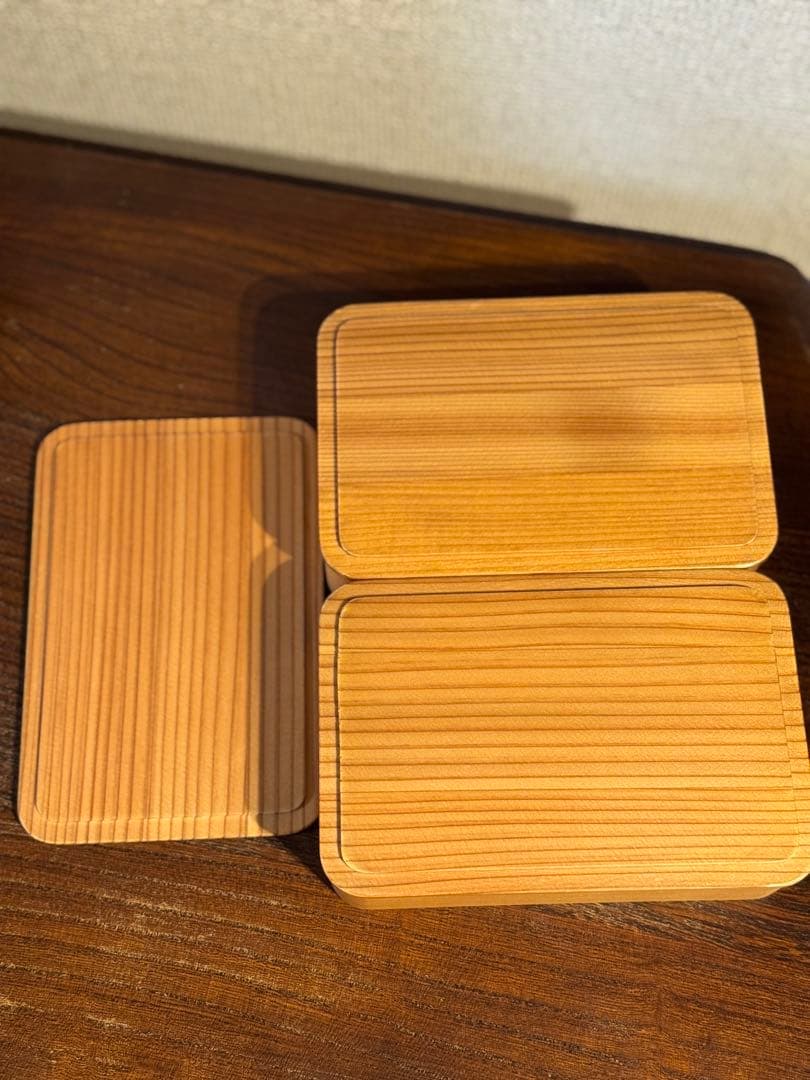 レア　大館工芸社 曲げわっぱ 隅丸二ツ重弁当 工芸品