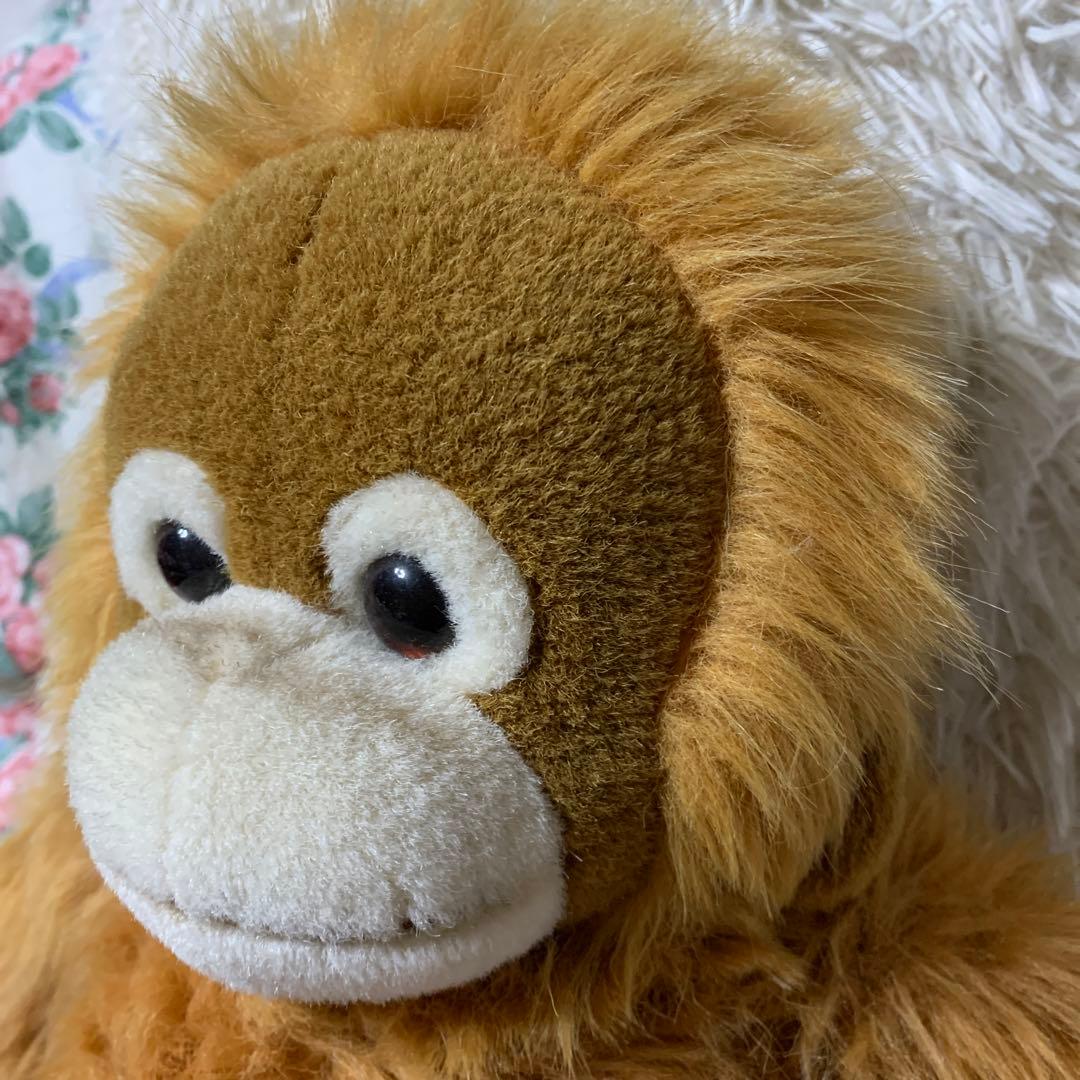 ナカジマコーポレーション　オラウータン　ぬいぐるみ　廃盤　日本製　希少