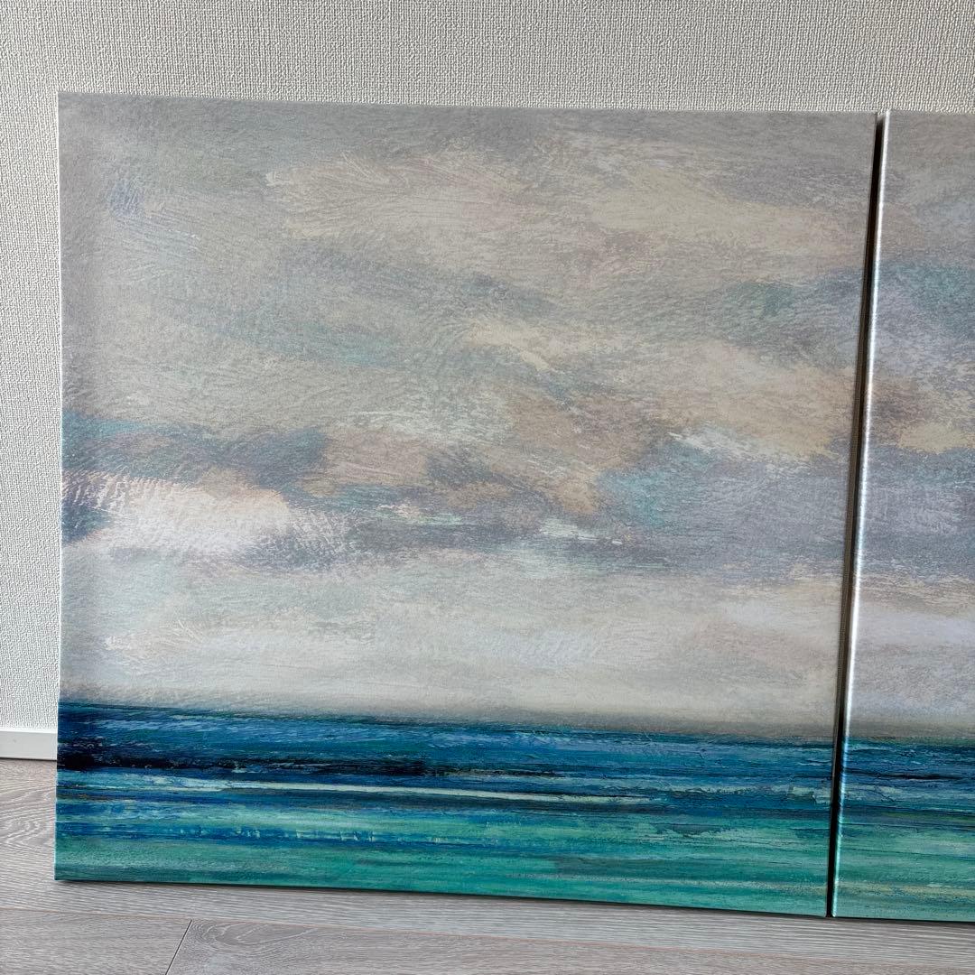 IKEA 廃盤 アートパネル 海