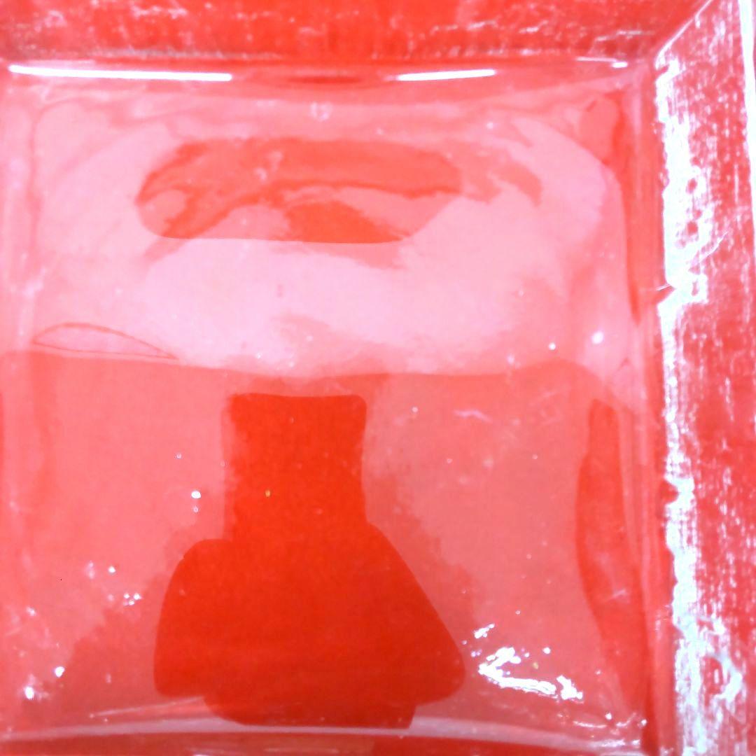 各務満☆　校倉　四角鉢　クリスタル