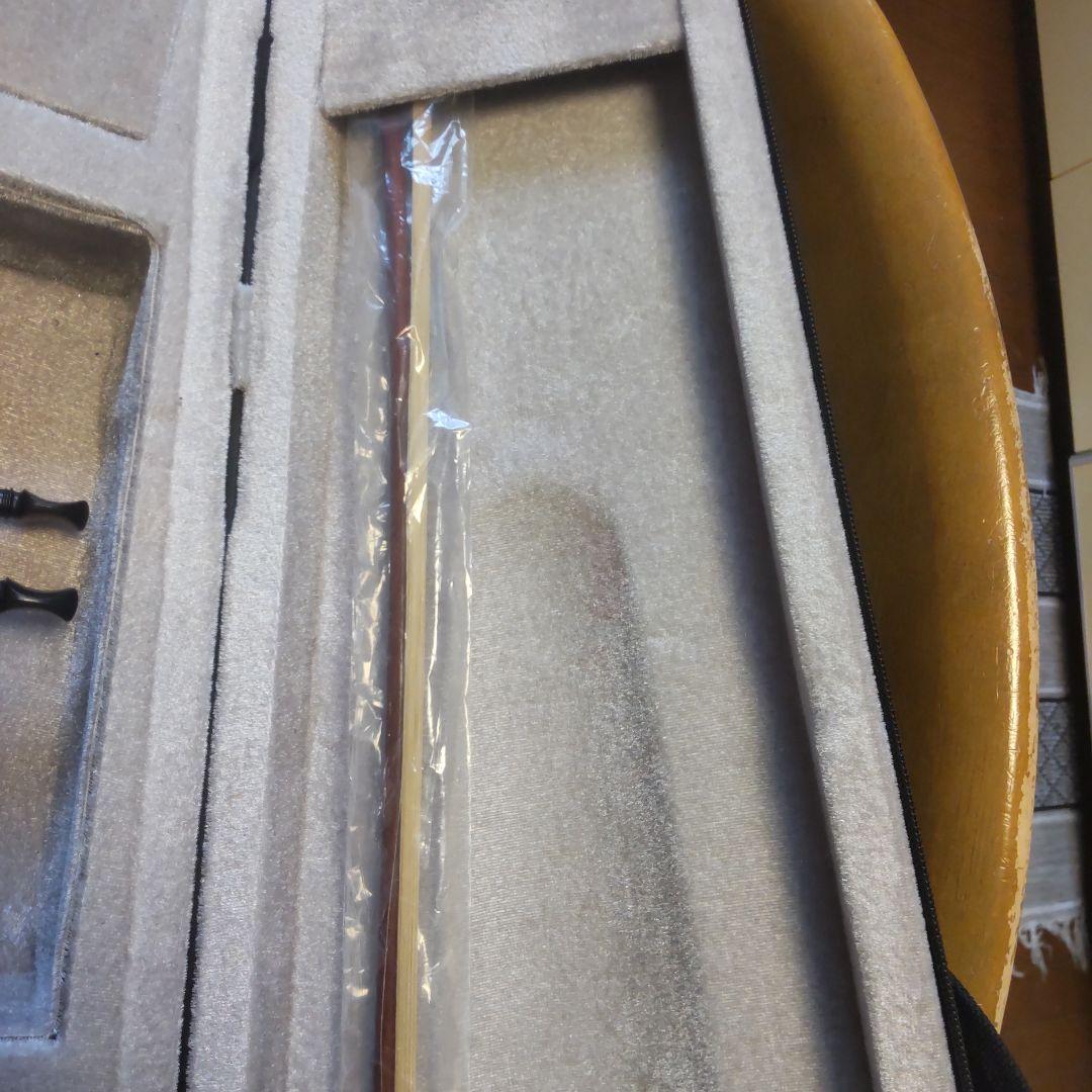 4/4フルサイズバイオリン AN-01 茶色 ハードケース、弓、松脂付