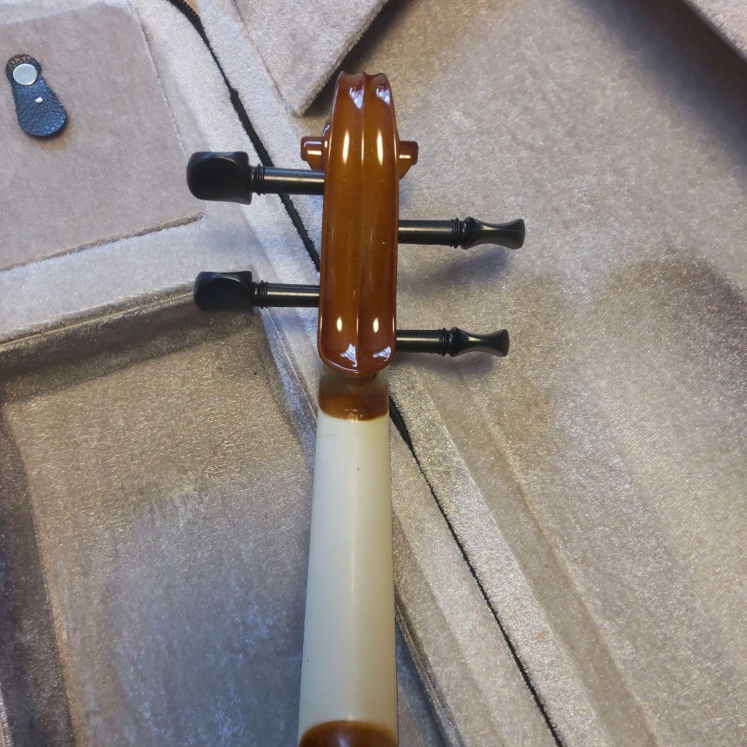 4/4フルサイズバイオリン AN-01 茶色 ハードケース、弓、松脂付