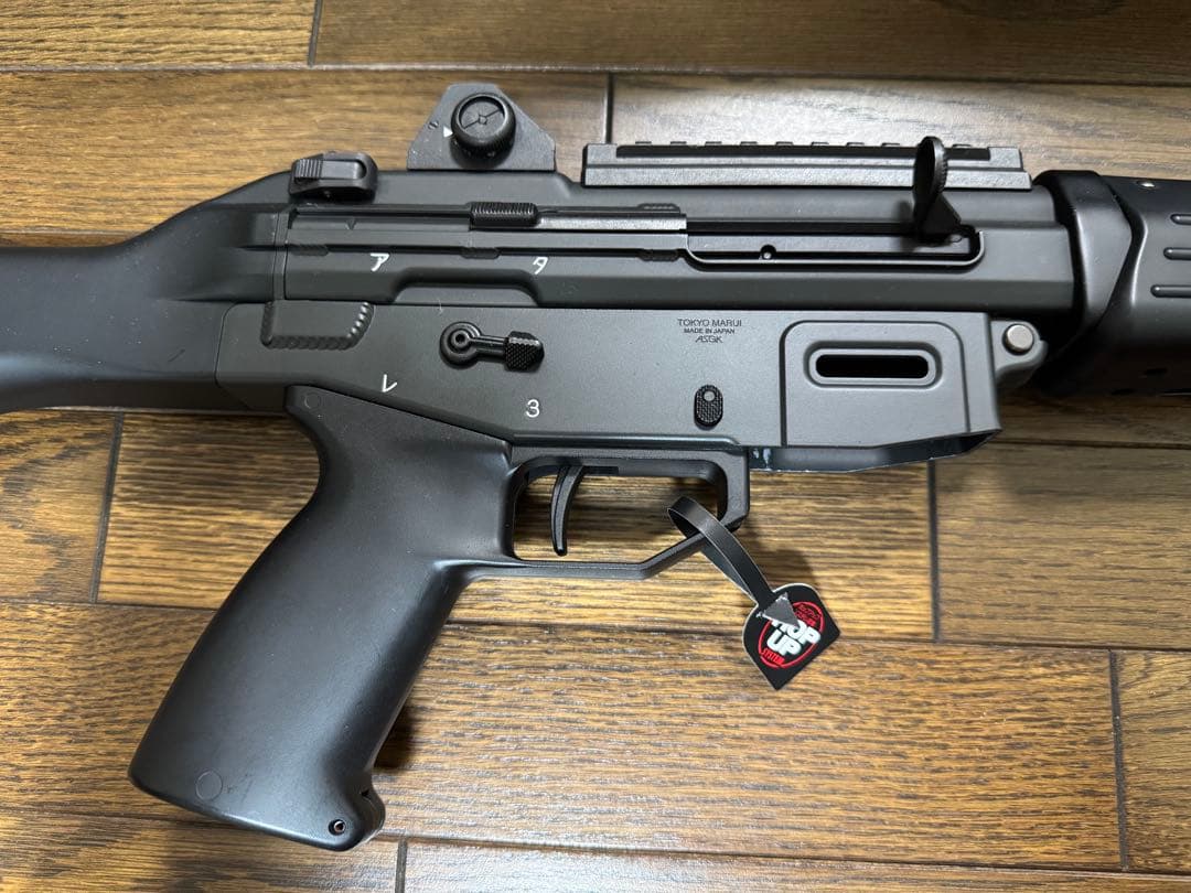 美品 東京マルイ 89式小銃 ガスガン 20mmレール付き 未使用バイポッド付き