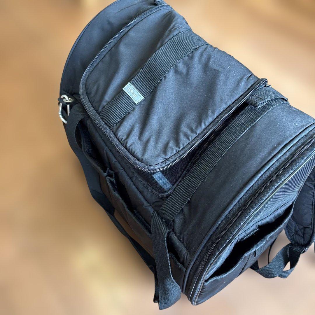 BIRDIE 黒 キャリーバッグ メッシュ窓付き