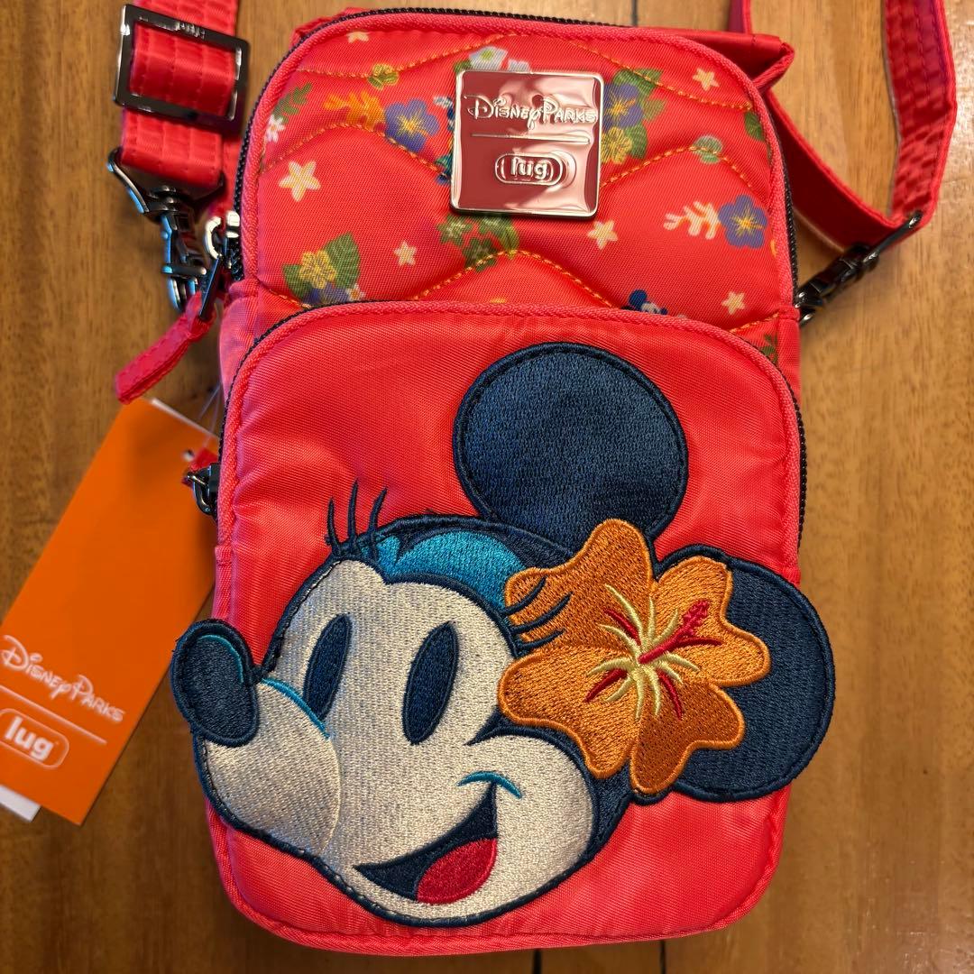 アウラニディズニー　ミニー　ショルダーバッグ　ポーチ