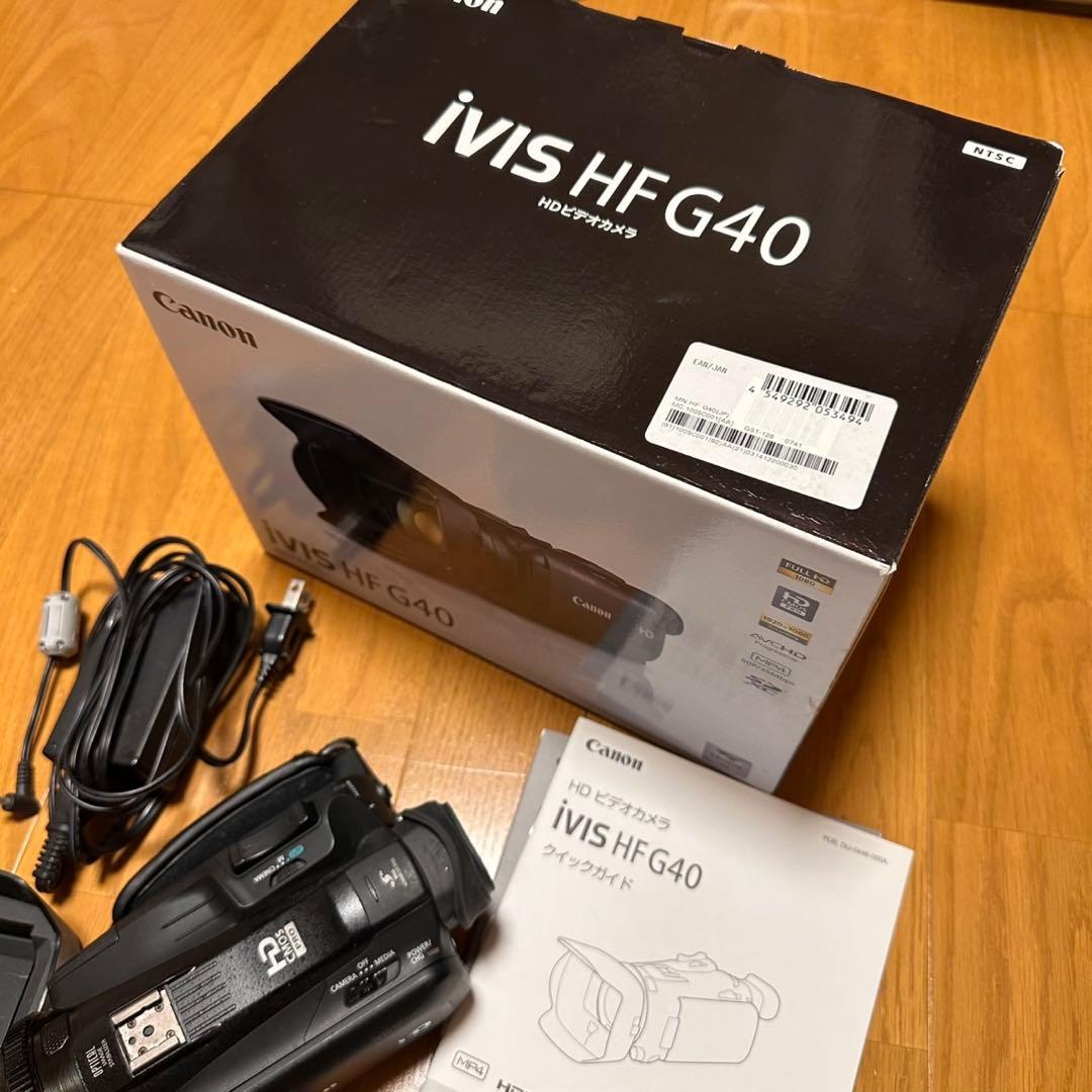 値下げ！✨プロ仕様　Canon iVIS HF G40 ビデオカメラ