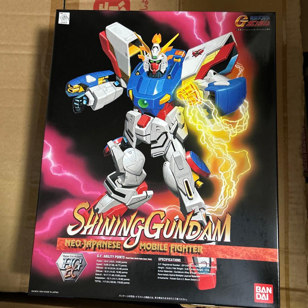 機動武闘伝Gガンダム HG-Ex 1/60 シャイニングガンダム&ゴッドガンダム