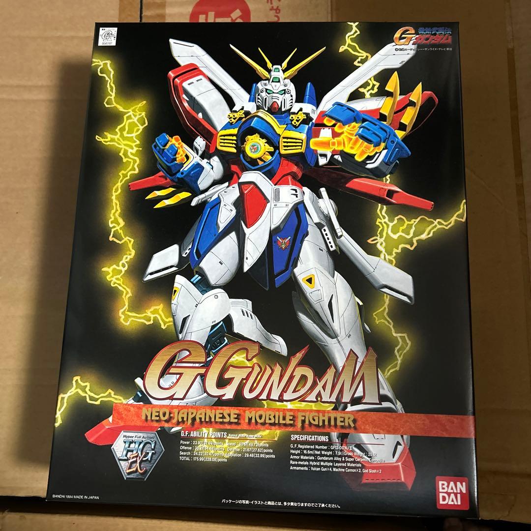 機動武闘伝Gガンダム HG-Ex 1/60 シャイニングガンダム&ゴッドガンダム