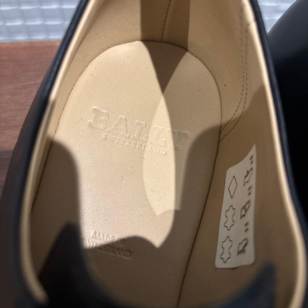 BALLY バリー ビジネスシューズ レザー Uチップ スクエア US8.5
