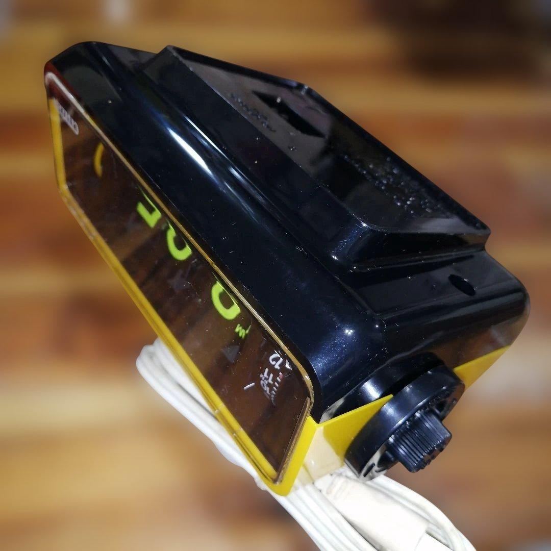 b*o様 シチズン　ハイリーフカーチス　黄色　5RD025　パタパタ時計　新品同